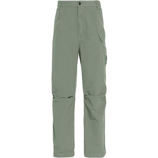 C.P. Company pantaloni dritti con dettaglio - verde