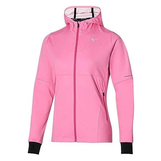Mizuno thermal charge bt jk (w) giacca, rosa, m donna