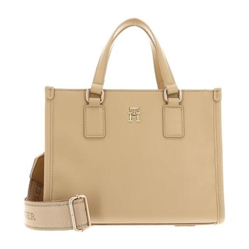 Tommy Hilfiger th monotype mini tote harvest wheat