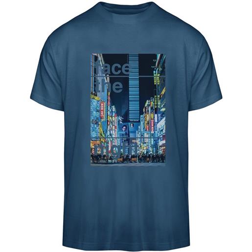 Bomboogie t-shirt uomo indigo blue