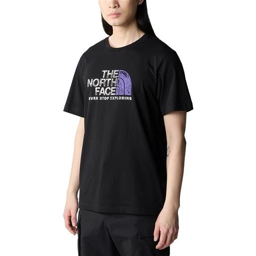 The North Face t-shirt da uomo rust 2 nera