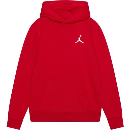 Nike jordan felpa da ragazzo con cappuccio mj essentials rossa