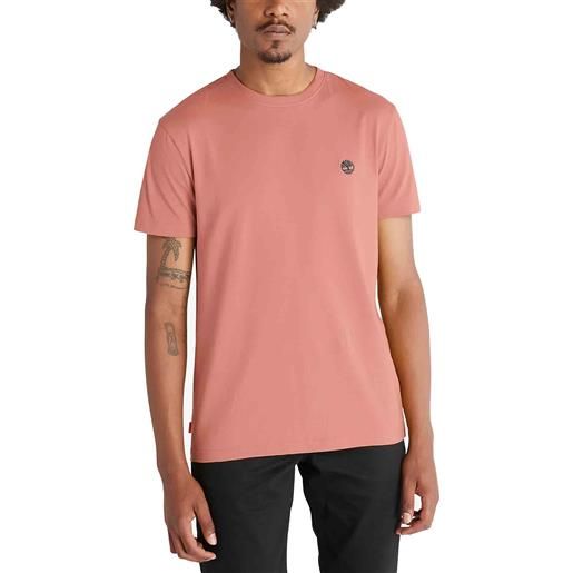 Timberland t-shirt da uomo dunstan river rosa