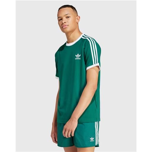 Adidas Originals t-shirt adicolor classics 3-stripes verde uomo