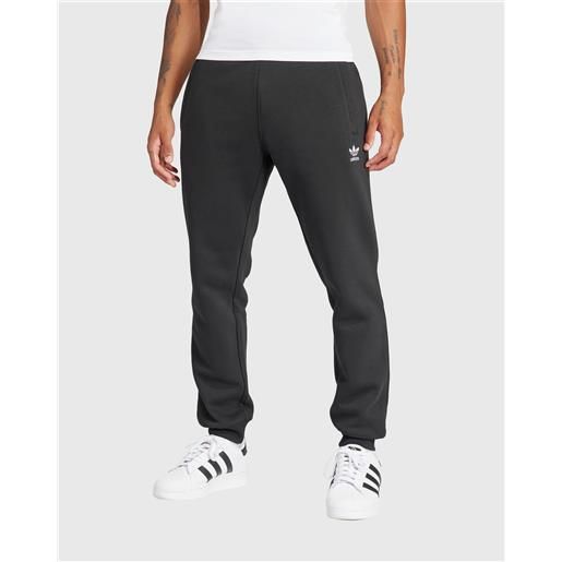 Adidas Originals pantaloni trefoil essentials nero uomo
