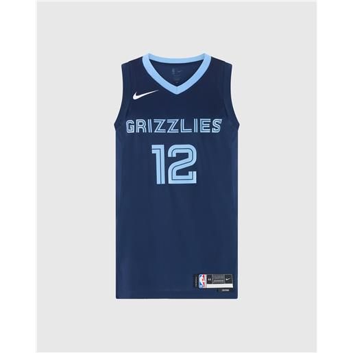 Nike NBA canotta memphis grizzlies icon edition 2022 23 morant ja blu uomo
