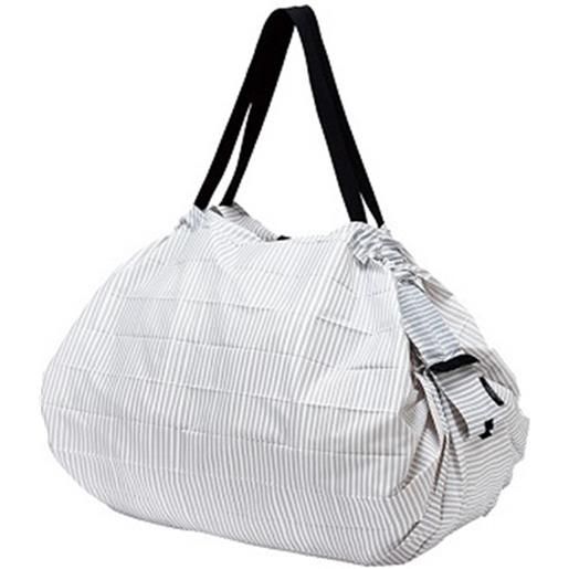 Shupatto borsa ripiegabile l 40 lt sen bianco rigato | Shupatto