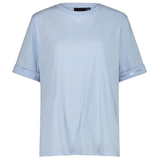 CMP - t-shirt in jersey da donna, cristall blue, 42