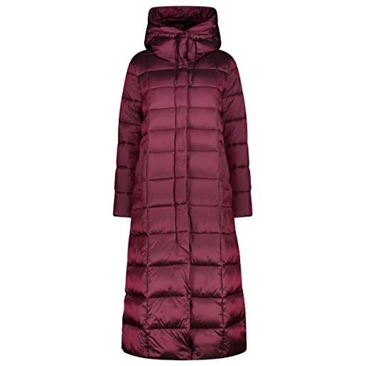 CMP - cappotto da donna con cappuccio fisso, rubino, 42