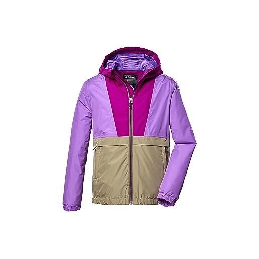 Killtec regazze giacca funzionale/giacca outdoor con cappuccio kos 361 grls jckt, sand, 140, 41521-000