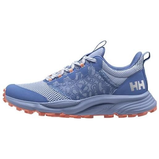 Helly Hansen featherswift tr, trail running donna, blu brillante ultra blu, 40 eu