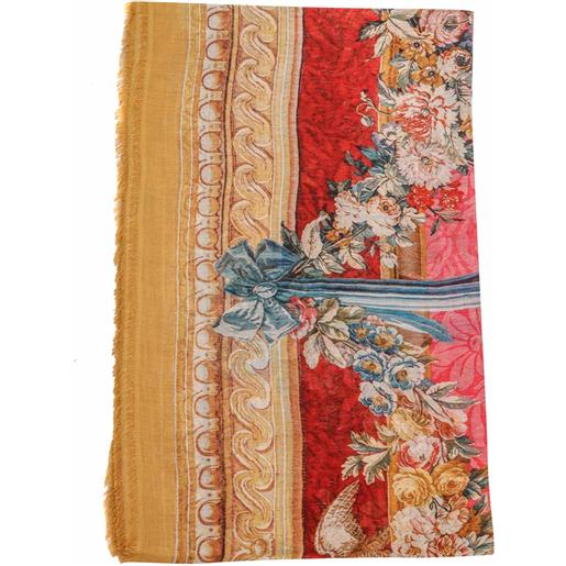 Faliero Sarti foulard multicolor con fantasia