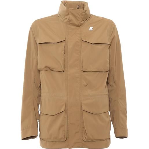 K-WAY giacca manfield marrone