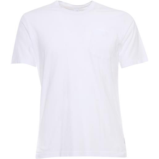 ASPESI t-shirt bianca con taschino