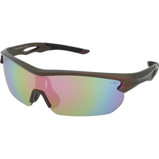 Crullé dynamic c4 | occhiali da sole sportivi | unisex | plastica | mascherina, rettangolari | viola | adrialenti