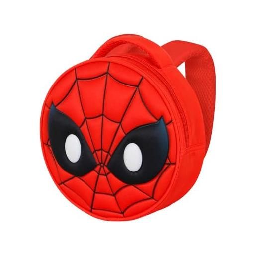 Marvel spiderman send-zaino emoji, rosso, 22 x 22 cm, capacità 4 l