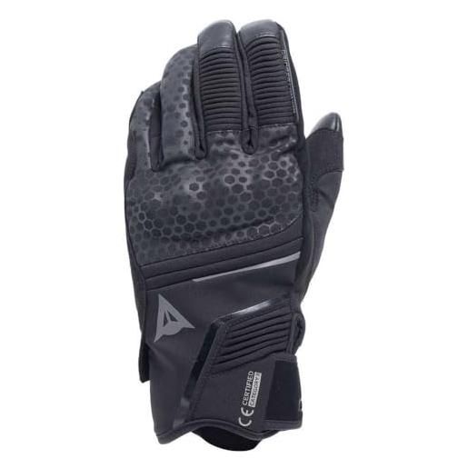 DAINESE - tempest 2 d-dry® short gloves, guanti moto invernali, touring, impermeabili, touchscreen, man, nero, l