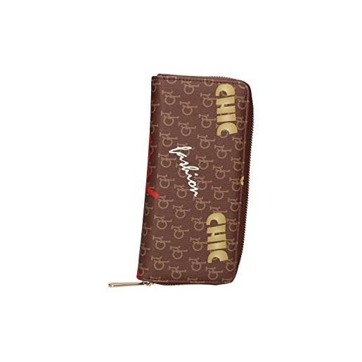 Roccobarocco - portafoglio cassiopea in poliuretano per donna
