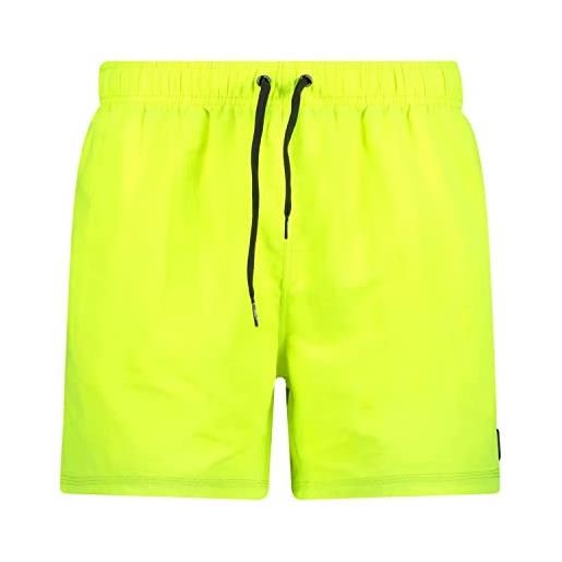 CMP short swimming costume with pockets, man, yellow fluo, 46