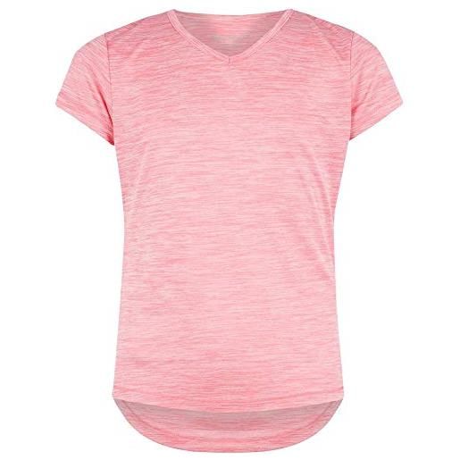 Energetics gaminel, maglietta unisex bambini, pink/melange, 176