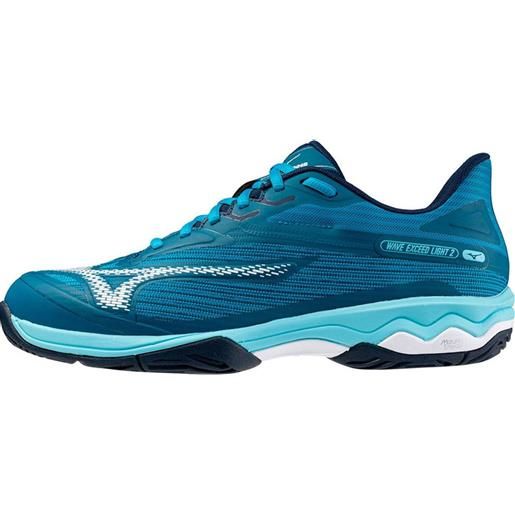 Mizuno scarpe da tennis da uomo Mizuno wave exceed light 2 ac - moroccan blue/white/bluejay