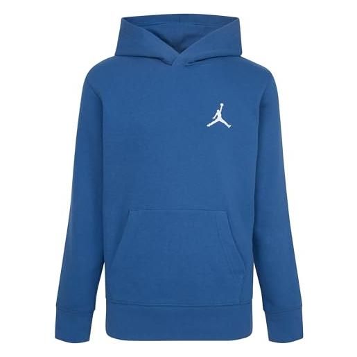 Nike jordan felpa da ragazzo con cappuccio mj essentials blu taglia s (128-137 cm) codice 95c630-u1r