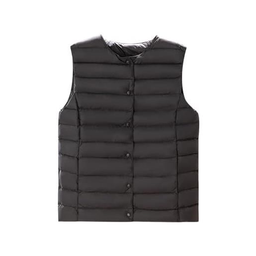 Gilet Piumino Donna Leggero Trapuntato - Imbottito Smanicato, Antivento E Caldo, Taglie Da M A 4XL - Foto 10