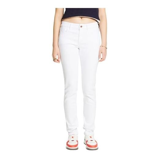 ESPRIT 024ee1b337 jeans, 100/bianco, 34w x 30l donna