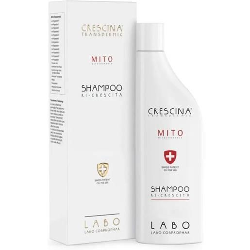 Labo International crescina shampoo ri-crescita mito 500 uomo 150ml
