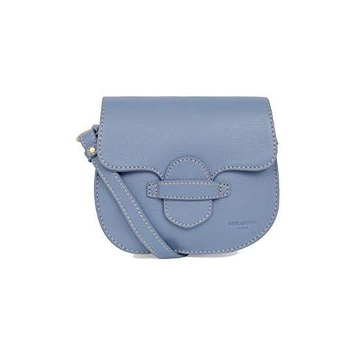 Hexagona bolso, borsa con manico lungo donna, azzurro, taglia unica