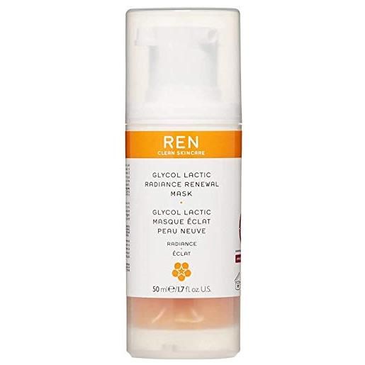 REN Clean Skincare radiance glycolic lactic radiance renewal mask with aha
