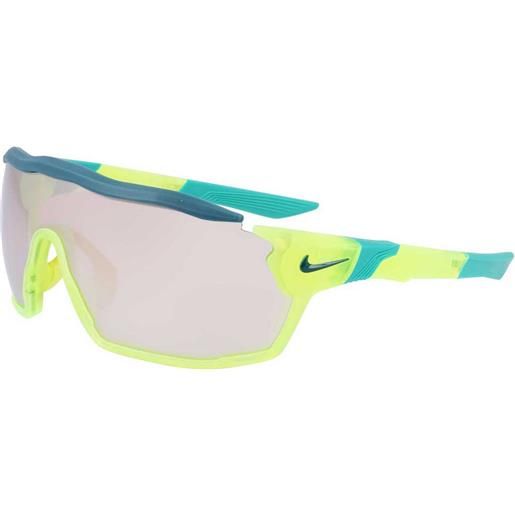 Nike Vision show x rush e dz7369 sunglasses giallo road tint with chrome mirror/cat2