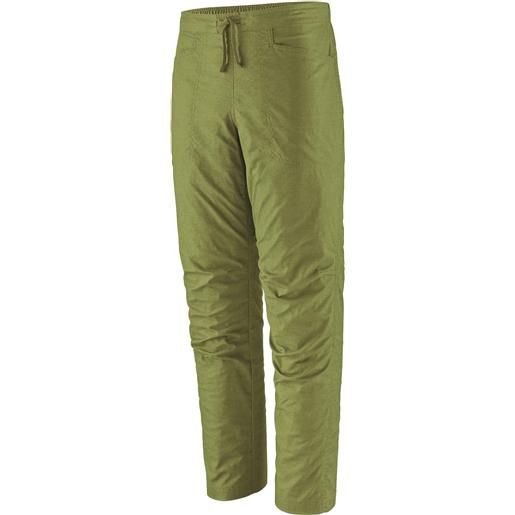 Patagonia - pantaloni da arrampicata - m's hampi rock pants reg buckhorn green per uomo in poliestere riciclato - taglia 28 us, 30 us, 32 us, 34 us - kaki
