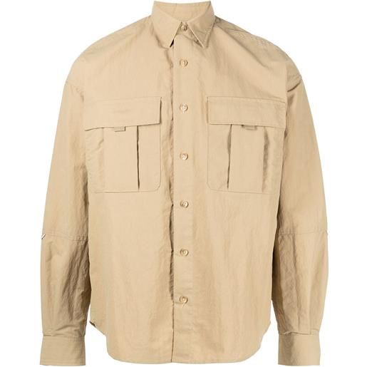 John Elliott giacca-camicia safari - marrone