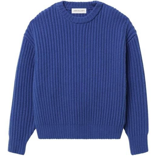 John Elliott maglione capri girocollo - blu