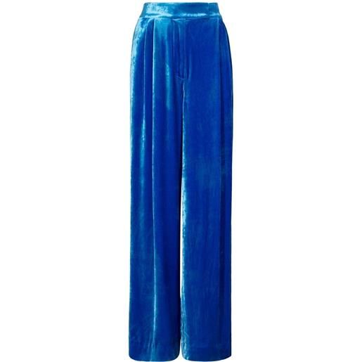 Proenza Schouler pantaloni a gamba ampia - blu