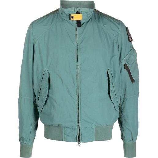 Parajumpers giacca fire reloaded con zip - verde