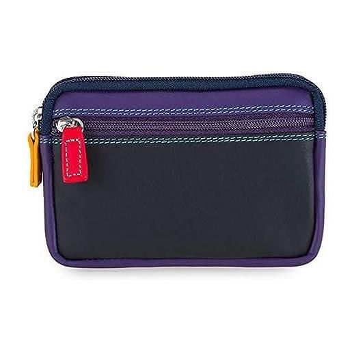 mywalit double zip purse, borsa con manico lungo unisex-adulto, black/paz, taglia unica