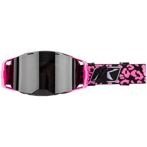 Klim edge focus goggles rosa smoke polarized