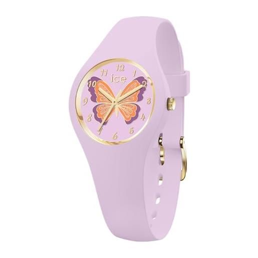 Ice-watch - ice fantasia butterfly lilac - orologio porpora da bambine con cinturino in plastica - 021952 (extra small)