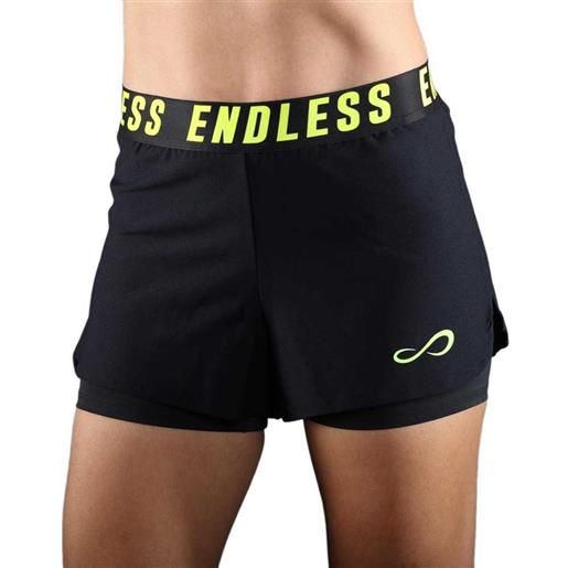 Endless tech iconic shorts nero s donna