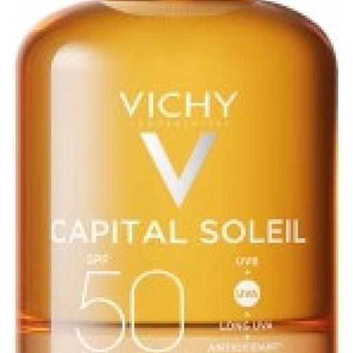 Vichy capital soleil acqua solare spray corpo per abbronzatura intensa 50 spf 200 ml