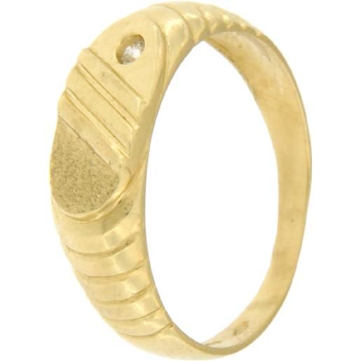 Gioielleria Lucchese Oro anello uomo oro giallo 9 kt gl-son178398