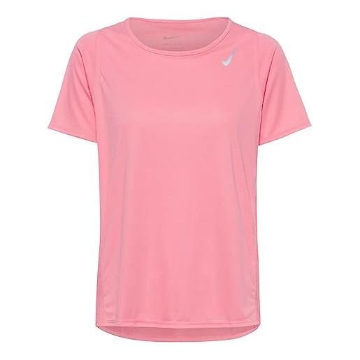 Nike fast dri-fit t-shirt, corallo chalk, xs donna