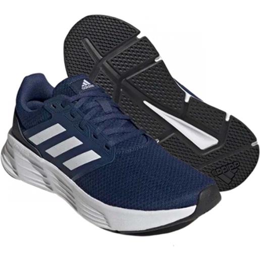 Scarpe sneakers uomo adidas running jogging blu galaxy 6 m gw4139