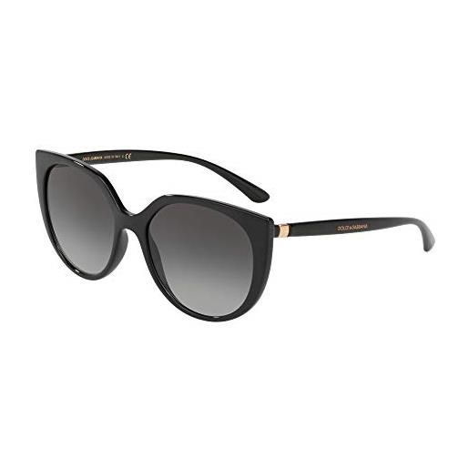 Dolce & Gabbana ray-ban 0dg6119 occhiali da sole, nero (black), 53 donna
