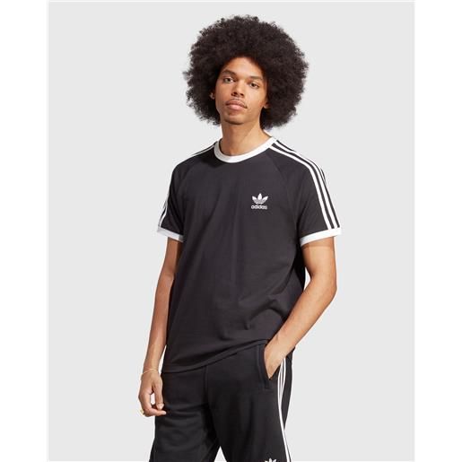 Adidas Originals t-shirt adicolor classics 3-stripes nero uomo
