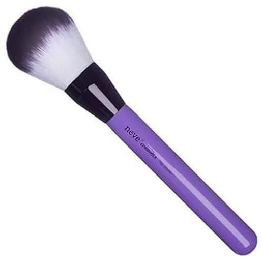 Neve Cosmetics pennello da cipria e bronzer ampio e sofficissimo | lilac powder