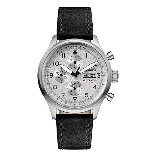 Ingersoll orologio cronografo automatico uomo con cinturino in pelle i01901
