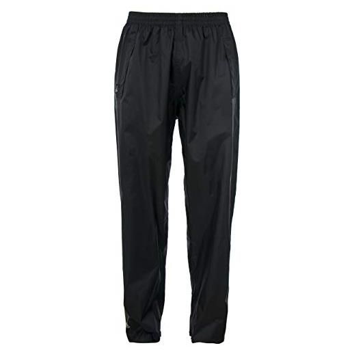Trespass - pantaloni qikpac da pantaloni, uomo, qikpac pant, black, 3x-small
